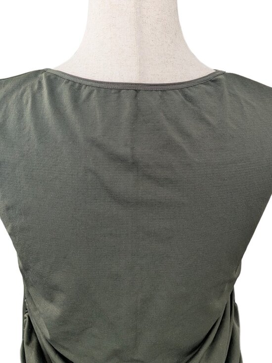 NWOT Blanqi Maternity Olive Tank Dress size L/XL - Picture 10 of 14